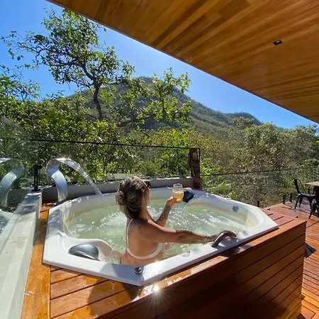 Casa Vertize, Uma Casa De Alto Padrao Com Spa Hidro E Vista Espetacular Cavalcante Exterior foto