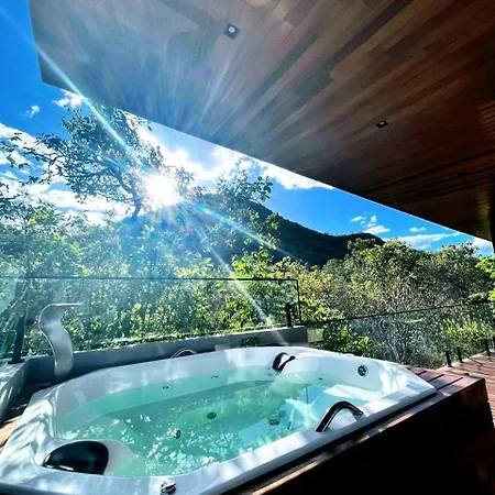 Casa Vertize, Uma Casa De Alto Padrao Com Spa Hidro E Vista Espetacular Cavalcante Exterior foto